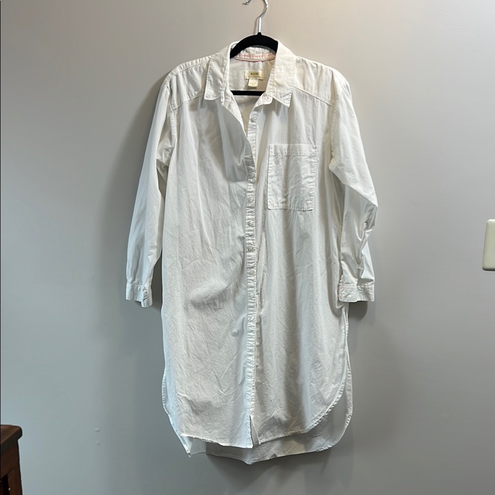 Maeve for Anthropologie women’s long shirt dress